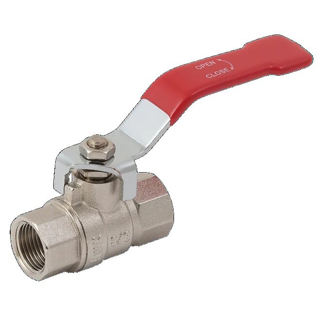 1inch BSPP Female Brass Full Bore Ball Valve with Handle 40 Bar