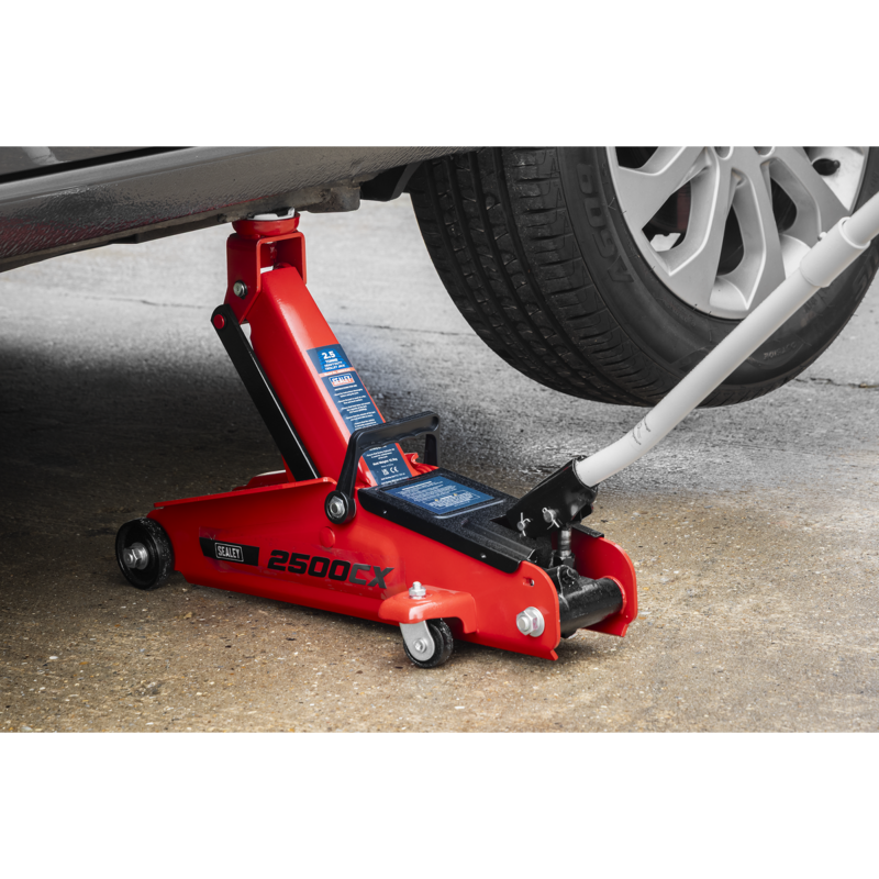 Sealey 2500CX Heavy-Duty Trolley Jack 2.5 Tonne