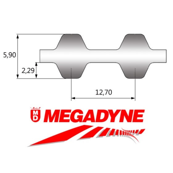 420H300 Megasync Timing Belt