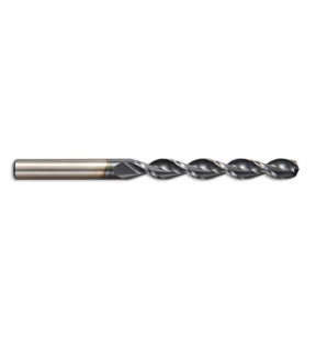 4.80mm HSCo TiALN Worm Pattern Jobber Drill DIN338 (Pack of 1)