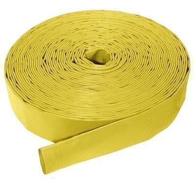 4inch ID Yellow Heavy Duty Industrial Layflat Hose 100m Coil