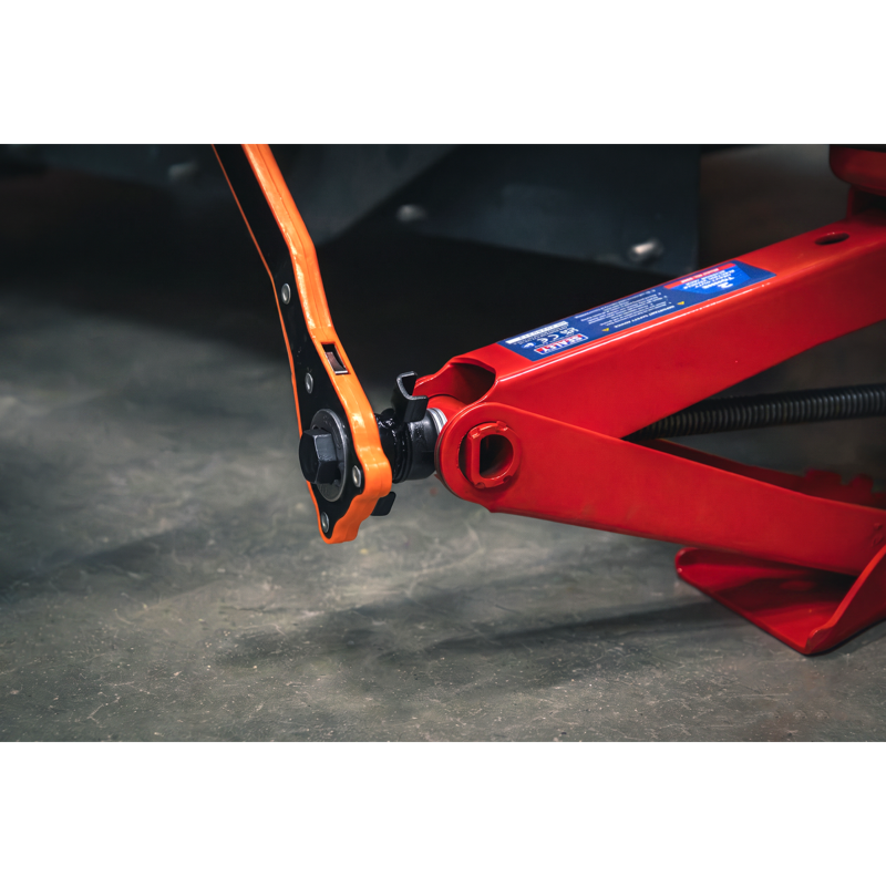Sealey 59M Heavy-Duty Scissor Jack Kit 2 Tonne