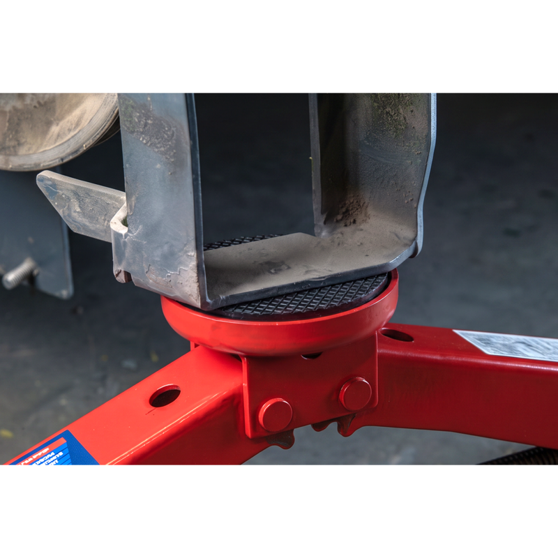 Sealey 59M Heavy-Duty Scissor Jack Kit 2 Tonne