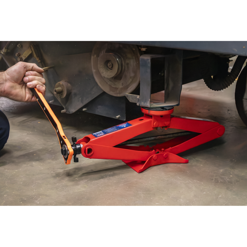 Sealey 59M Heavy-Duty Scissor Jack Kit 2 Tonne