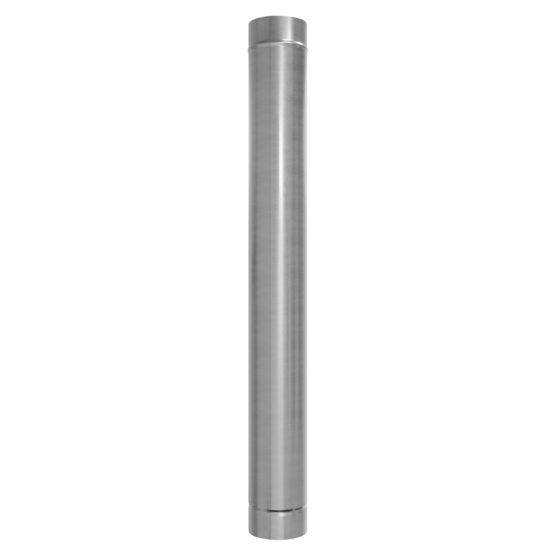 Sealey ABI1700AK2 Stainless Steel Exhaust/Flue End Pipe for ABI1700 150 x 1000mm