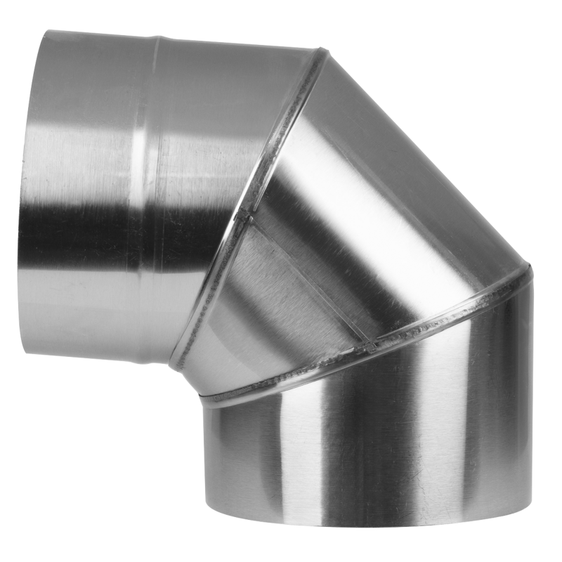 Sealey ABI1700AK3 Stainless Steel Exhaust/Flue 90 Bend for ABI1700 150mm