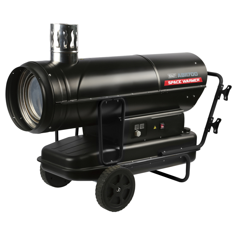 Sealey ABI1700COMBO Space Warmer Indirect Kerosene/Diesel Heater 170,000Btu/hr with 5M Ducting