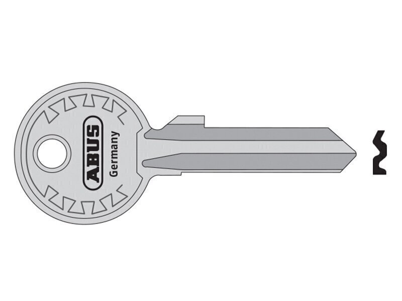 ABUS Mechanical 24/70-82/63-92/65 Key Blank 00906
