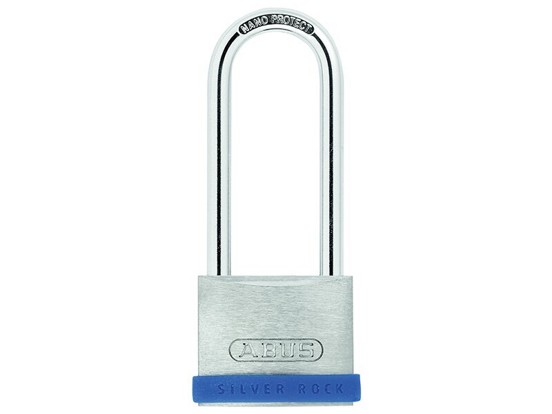 ABUS Mechanical 40mm Silver Rock 5 Padlock Long Shackle 63mm Keyed Alike