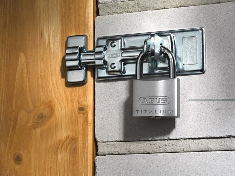 ABUS Mechanical 54TI/35mm TITALIUM Padlock Carded