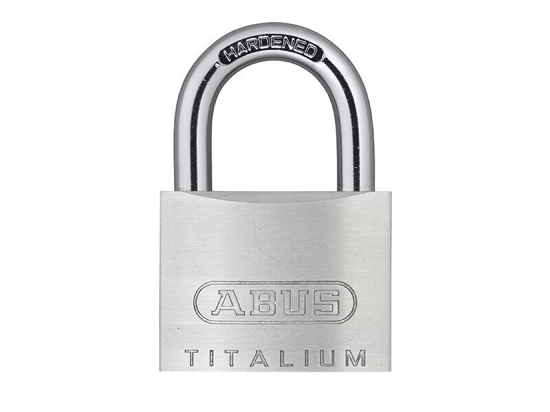 ABUS Mechanical 54TI/40mm TITALIUM Padlock Twin Pack Carded