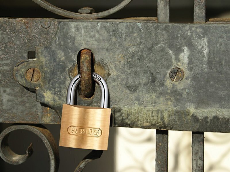 ABUS Mechanical 55/60mm Brass Padlock Carded