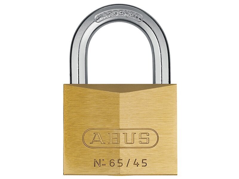 ABUS Mechanical 65/45mm Brass Padlock Carded