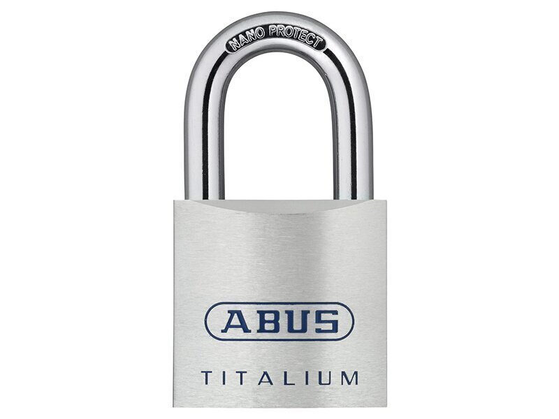 ABUS Mechanical 80TI/50mm TITALIUM Padlock Keyed Alike KA8012