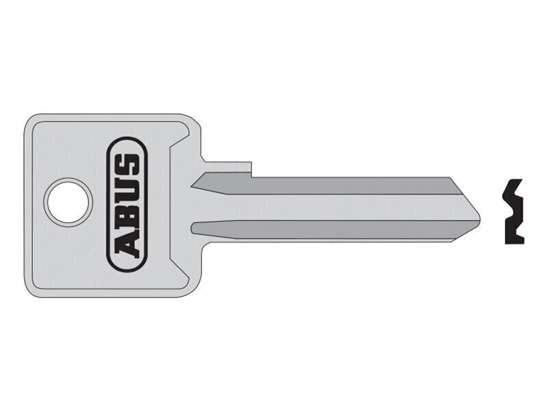 ABUS Mechanical 85/50 50mm 60 Right Hand Key Blank