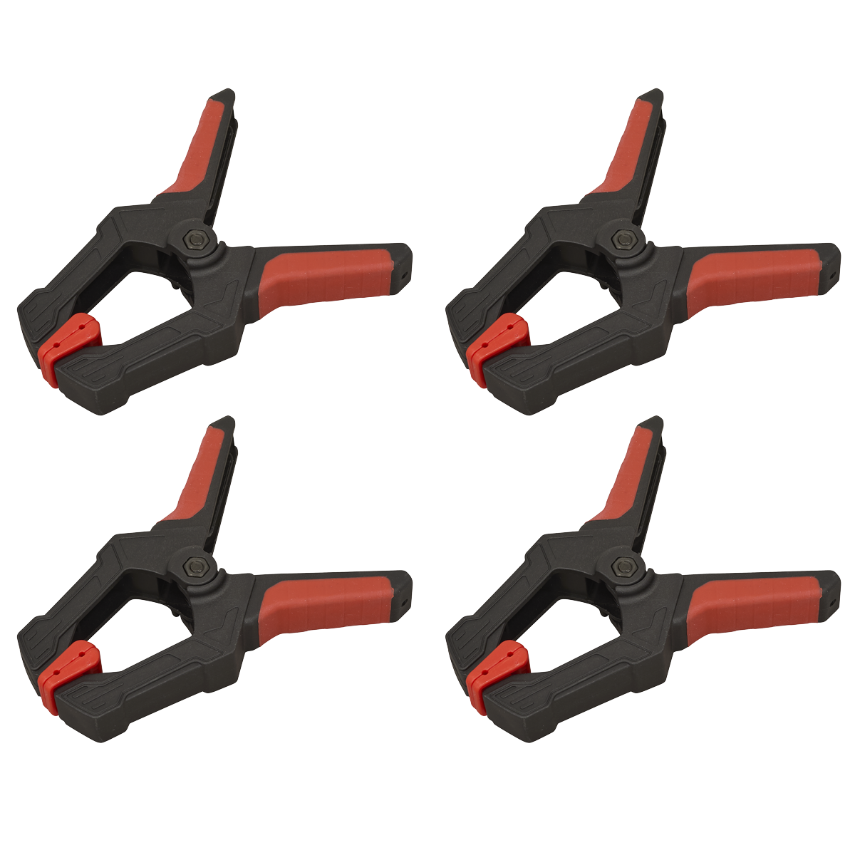 Sealey AK044 Spring Clamp Set 60mm 4pc