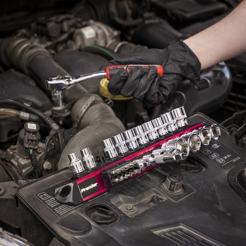 Sealey AK27097 Socket  Bit Retaining Rail 3/8Sq Drive