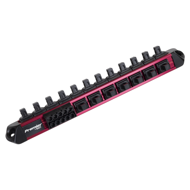 Sealey AK27097 Socket  Bit Retaining Rail 3/8Sq Drive