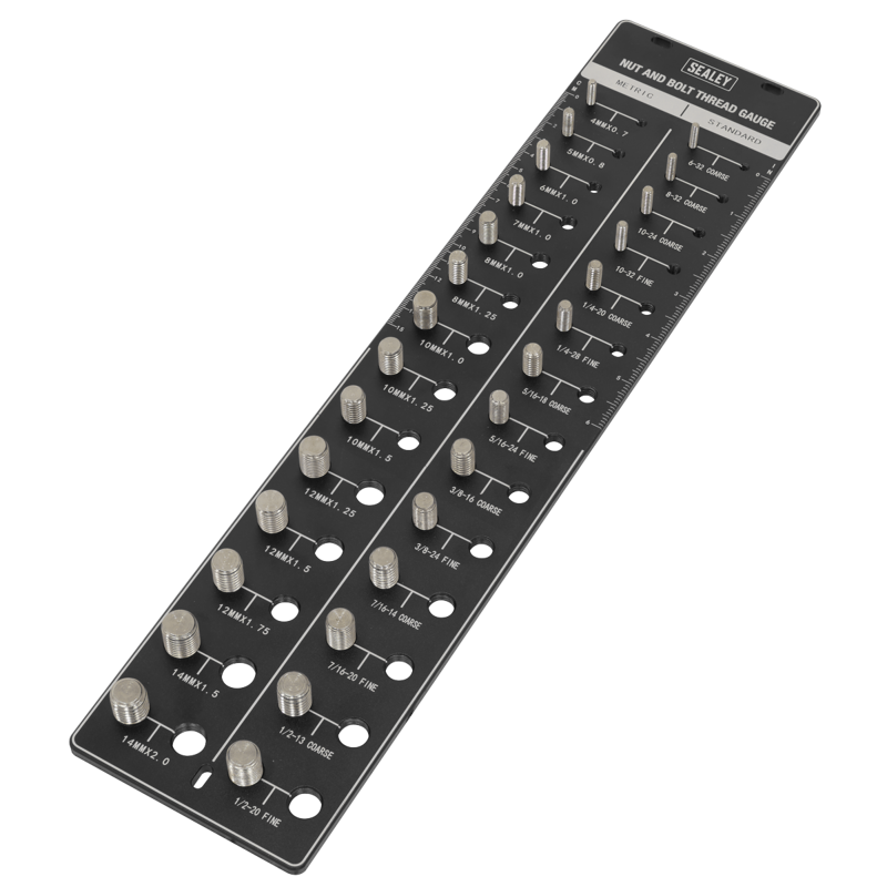 Sealey AK28 Metric/Imperial Nut  Bolt Thread Checker