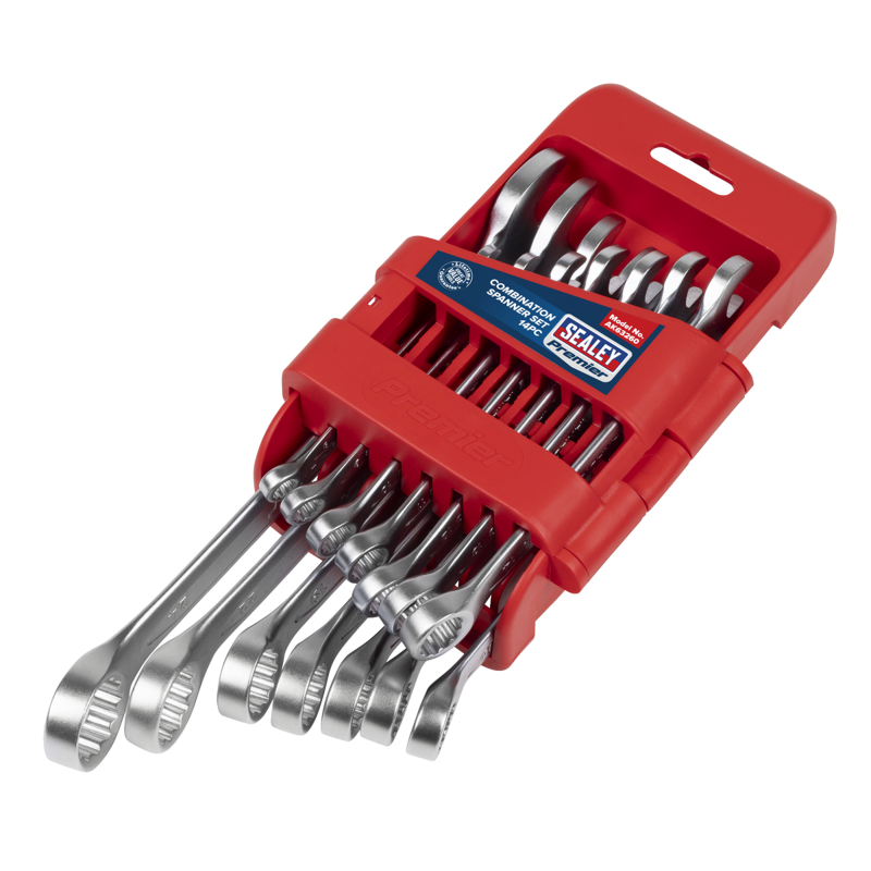 Sealey AK63260 Premier Combination Spanner Set 14pc