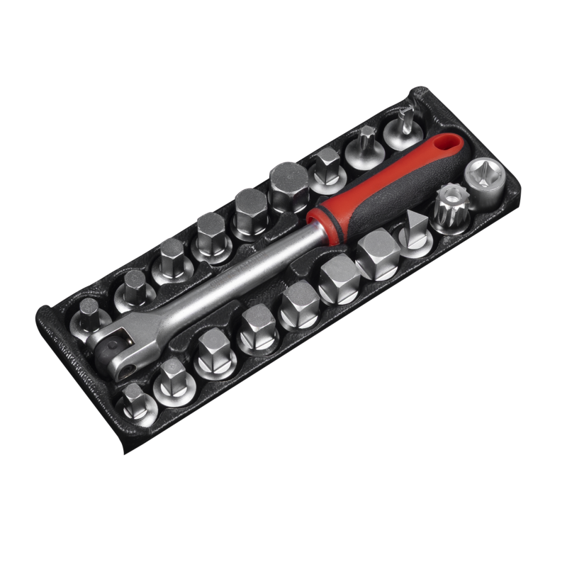 Sealey AK759 Oil Drain Plug Key Set 3/8Sq Drive 20pc