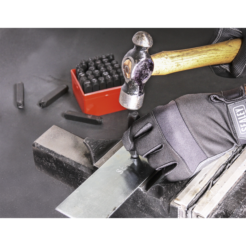 Sealey AK8298 Letter  Number Punch Set 36pc 10mm