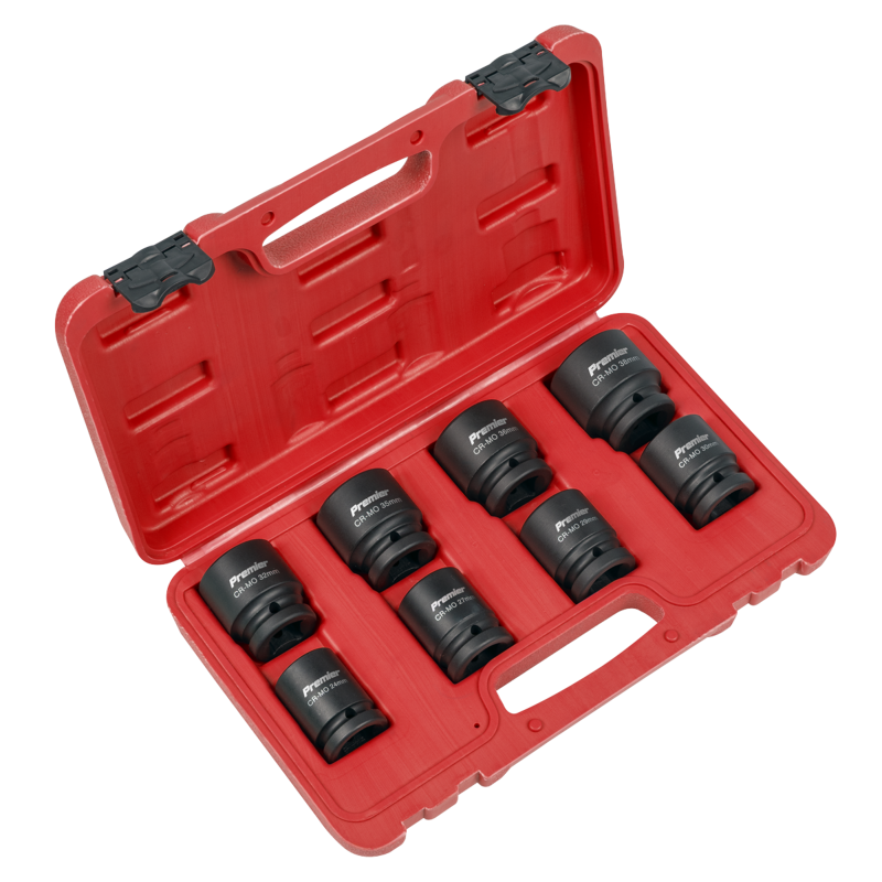 Sealey AK886 Premier Impact Socket Set 3/4Sq Drive 8pc