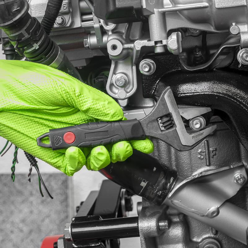 Sealey AK9574 Premier Adjustable Wide Jaw Wrench 200mm