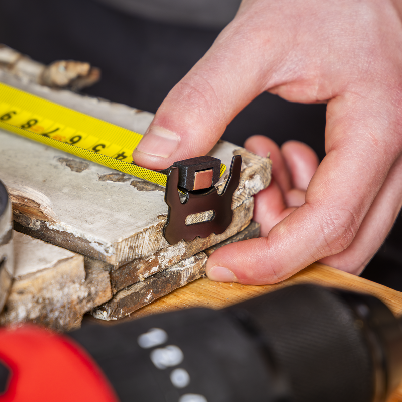 Sealey AK9851 Premier Metric/Imperial Tape Measure Extra-Wide Blade 8m(26ft) x 32mm