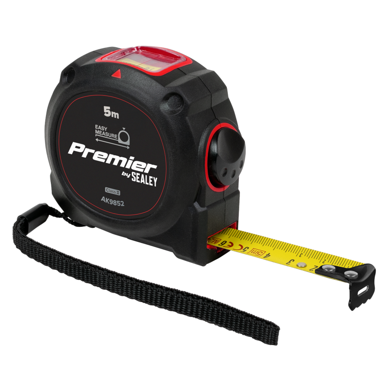 Sealey AK9852 Premier Window Tape Measure 5m x 19mm
