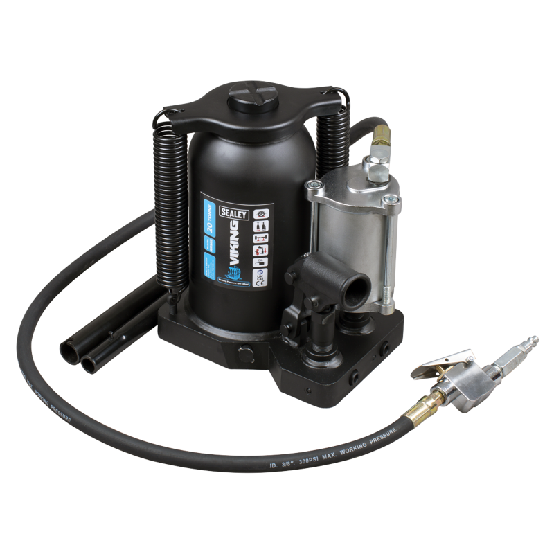 Sealey AM20S Viking Manual/Air Hydraulic Bottle Jack 20 Tonne