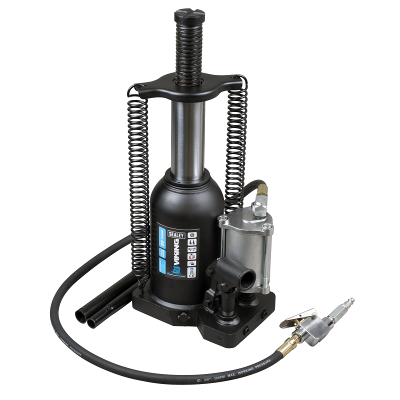 Sealey AM20S Viking Manual/Air Hydraulic Bottle Jack 20 Tonne