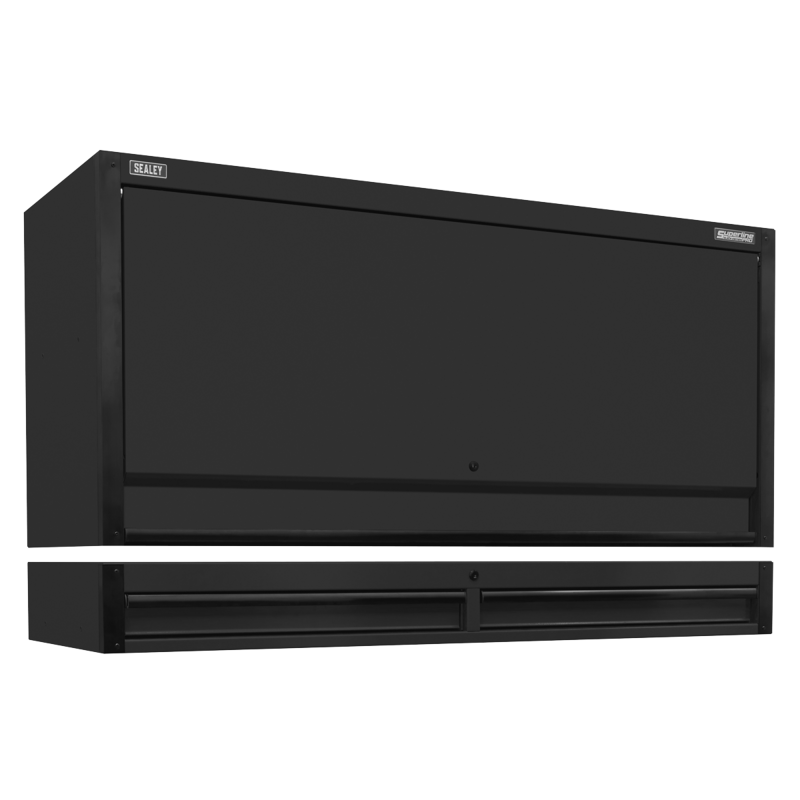 Sealey AP6203BE Superline PRO Black Edition Top Hutch  2 Drawer Riser 1549mm