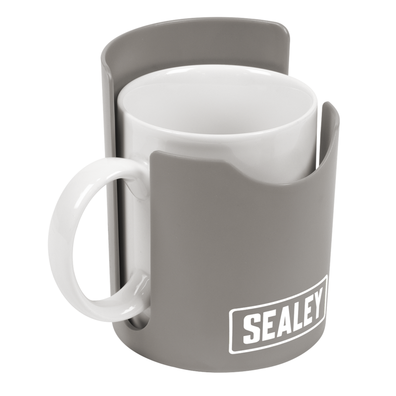 Sealey APCHG Magnetic Cup/Can Holder - Grey
