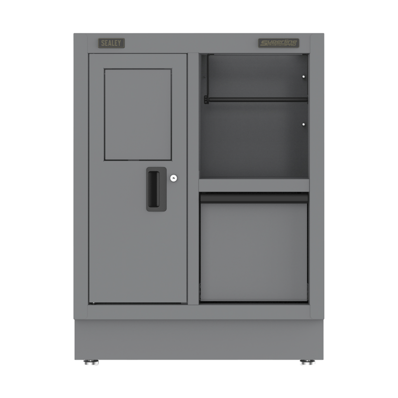 Sealey APMS36BE Superline PRO Black Edition Modular Multifunction Cabinet with Drawer 680mm