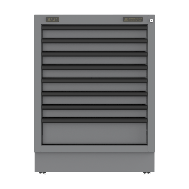 Sealey APMS39BE Superline PRO Black Edition Modular Cabinet 8 Drawer 680mm