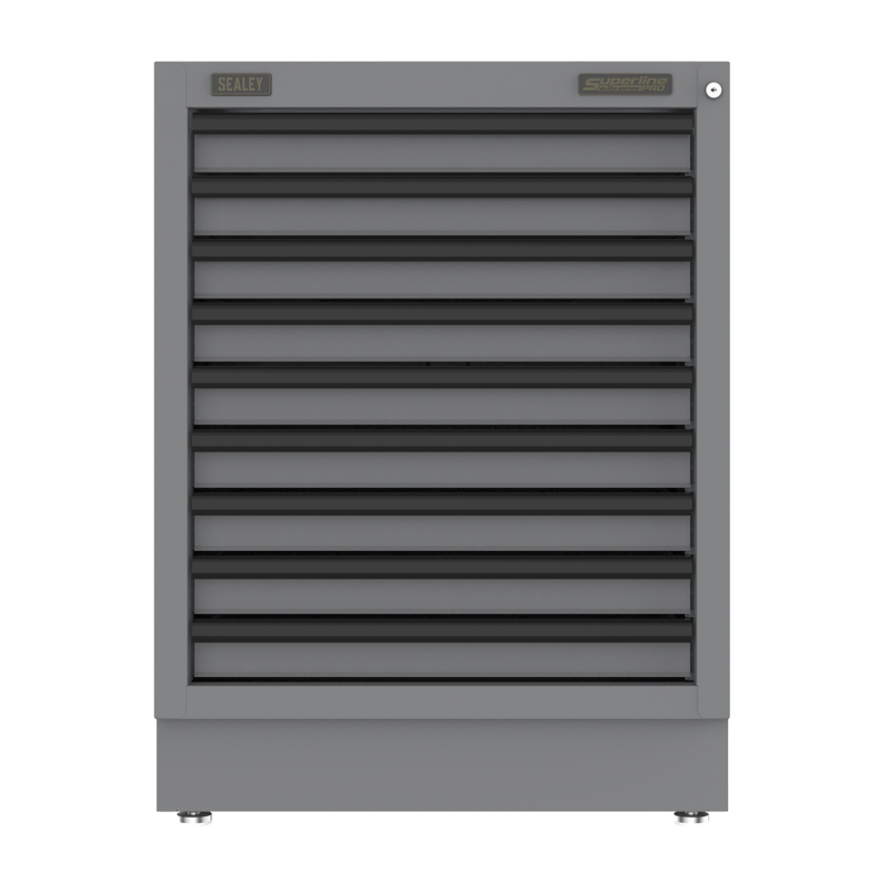 Sealey APMS40BE Superline PRO Black Edition Modular Cabinet 9 Drawer 680mm