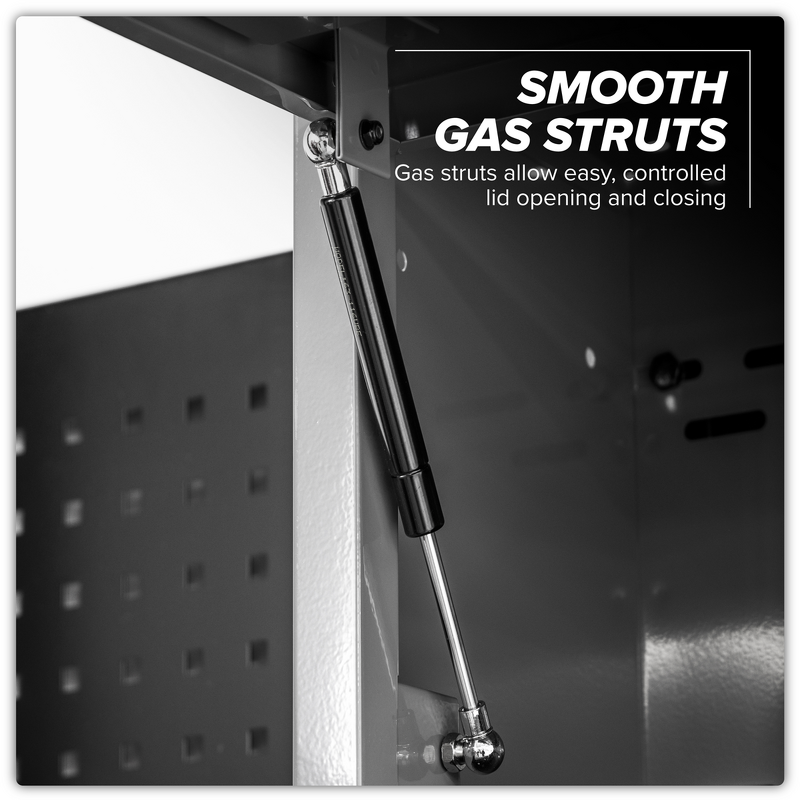 Sealey APMSBESTACK01W Superline PRO Black Edition Storage System with Rubber Wood Worktop 3.24m