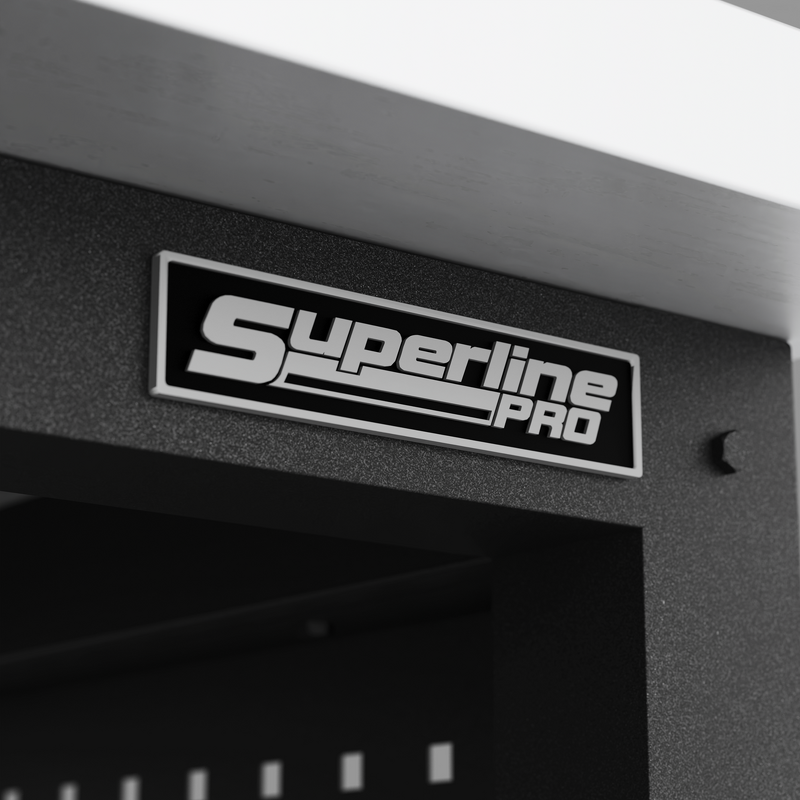 Sealey APMWB60SS Superline PRO Modular Workbench with Stainless Steel Worktop  Adjustable Height 1525mm