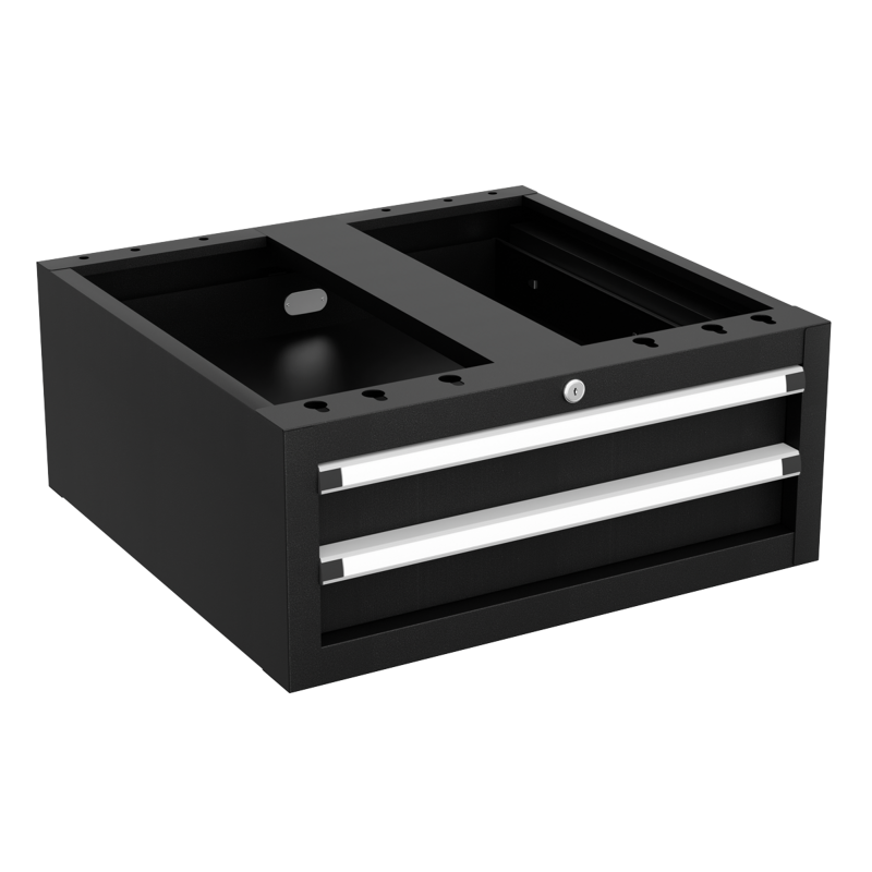 Sealey APMWB50COMBO2SS Superline PRO Modular Workbench with 4 Drawers Stainless Steel Worktop 1265mm