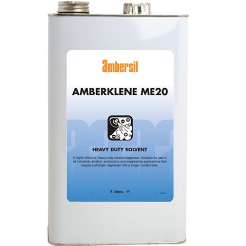 Ambersil Amberklene ME20 Heavy Duty Solvent 5L (31636)