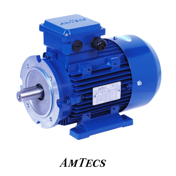 Amtecs IE3 Aluminium Electric Motor 15kW 3ph 4 Pole B34L Foot & Large Face Mount, 160L Frame, 400/690V