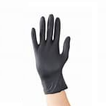 Aurelia Black Medium Bold Nitrile Disposable Gloves (Pack of 100)