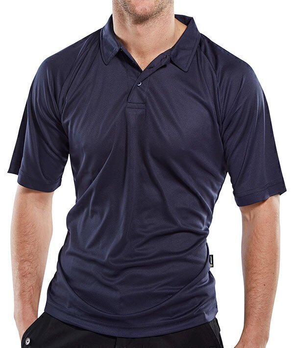 B-Cool Polo Shirt Navy Blue L