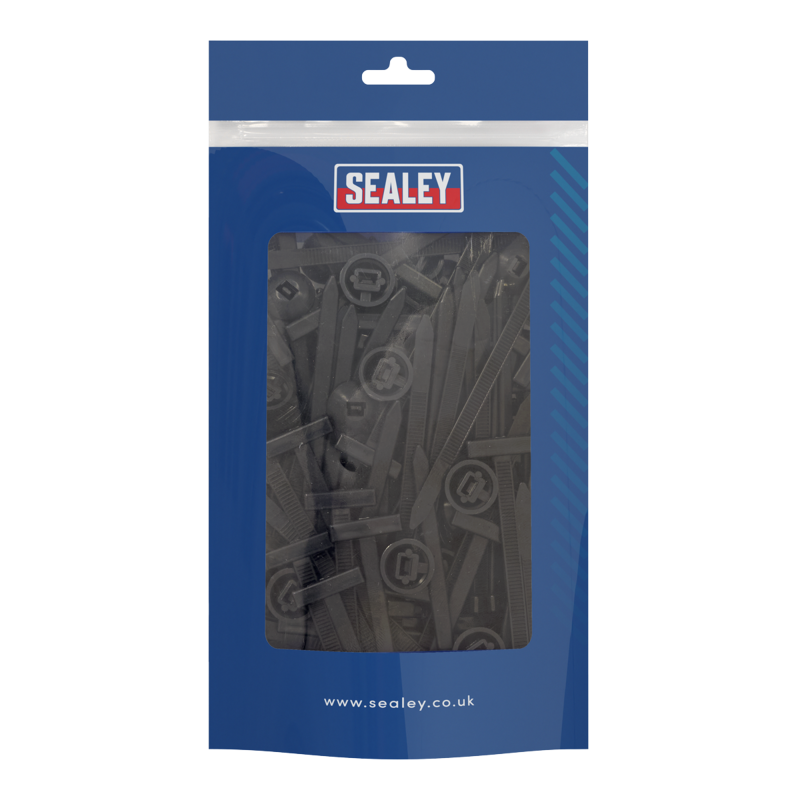 Sealey BCT90 Buckle Cable Ties 90 x 5mm - Pack of 100