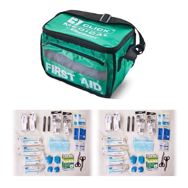 PACT(PUBLIC ACCESS TRAUMA KIT) - LARGE IN FIRST AID HAVERSACK GREEN 