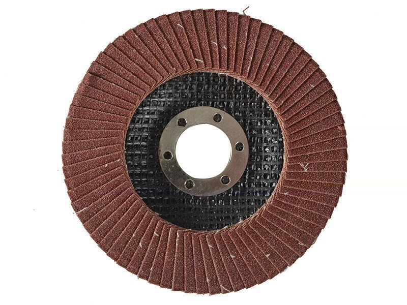 BlueSpot Tools 115mm 120 Grit Sanding Flap Disc (Pack of 1)