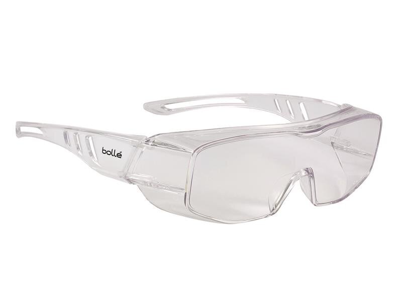 Bolle Safety Overlight Otg Goggles - Clear