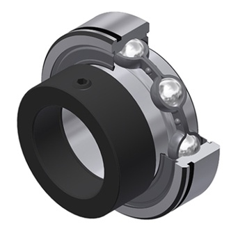 CES207 35mm SNR Parallel Outer Bearing Insert with Eccentric Locking Collar