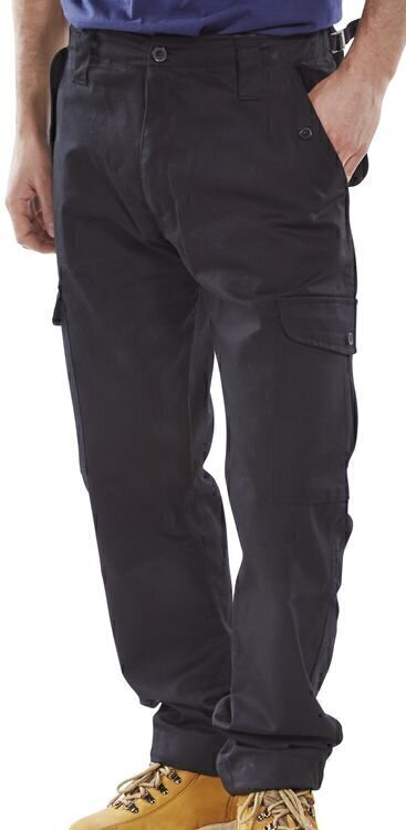 COMBAT TROUSERS BLACK 28